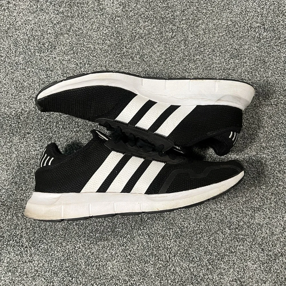 adidas Swift Run X Black White Athletic Sneakers Men's Size 14 FY2110